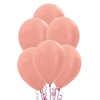 Palloncini in lattice da 30 cm metallizzati - Sempertex - 12 unità