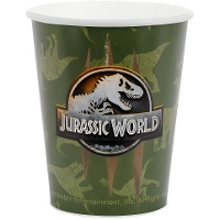 Set da 6 bicchieri Jurassic World 250 ml