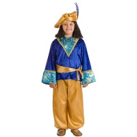 Costume da paggio colorato per bambini