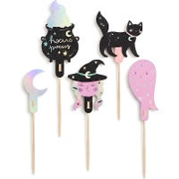 Picks per cupcakes di Halloween di 14 cm - PartyDeco - 6 unità