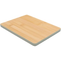 Tagliere 27 x 20 cm con bordo verde