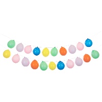 Ghirlanda di palloncini colorati