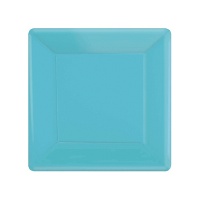 Piatti in cartone colorati di 26 cm - 20 unità