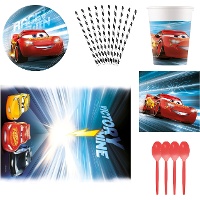 Set per festa a tema Cars - 8 persone