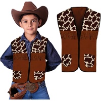 Gilet cowboy per bambini