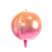 Globo orbz sfumato di 35 cm - PartyDeco