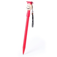 Penna con cappello di laurea in 4 colori - 1 unità