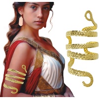 Bracciale serpente dorato