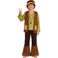 Costume hippie love power per bambino