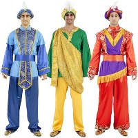 Costume da paggio reale per adulti