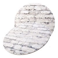 Base per torta di 35 x 35 x 0,3 cm design naturale - 1 unità