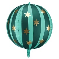 Palloncino a sfera stellata da 50 cm - 1 unità