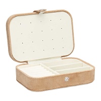 Portagioie da viaggio con 3 scomparti e portaanelli - 1 unità