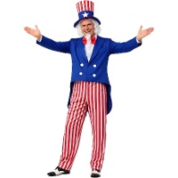 Costume da Zio Sam per uomo