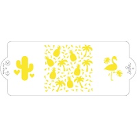 Stencil hawaiano di 10 x 25 cm - Decora