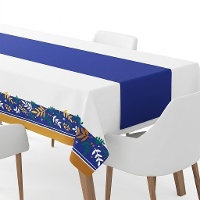 Cammino da tavola blu notte da 40 cm - 5 m