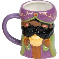 Tazza 3D da 470 ml dei Re Magi - Baldassarre