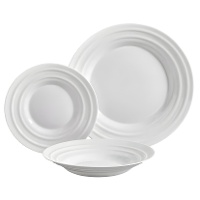 Servizio di piatti ondulati - 18 pezzi