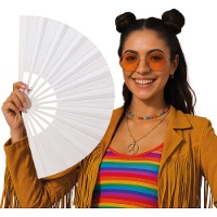 Ventaglio in tessuto classico 60 x 30 cm