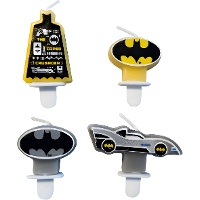 Candele Batman - confezione da 4