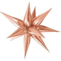 Palloncino Stella 3D 66 cm - J&E - 1 pezzo