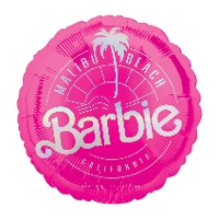 Palloncino Barbie con logo Malibu da 43 cm