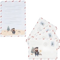 Carte con buste per Olentzero - 6 unità