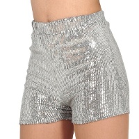 Pantaloncini di paillettes