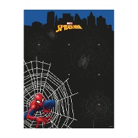 Espositore per donut Spiderman con ragnatela