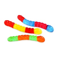 Vermicelli multicolori - Fini worms - 90 gr