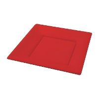 Piatti di plastica colorati vivaci da 23 cm - 5 unità