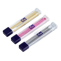 Ricariche di mine per portamine ultra sottile fucsia, gialle e nere - Prym - 3 pezzi