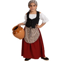 Costume da locandiera per bambina
