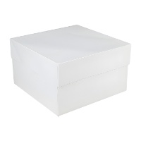 Scatola 30 x 30 x 15 cm per torta quadrata - 25 unità