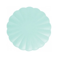 Piatti rotondi compostabili Meri da 18 cm - 8 pezzi