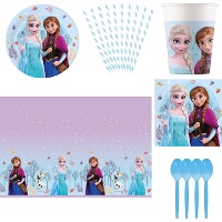 Kit per festa a tema Frozen - 8 persone