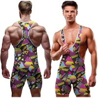 Tutina retrò anni '80 per adulto