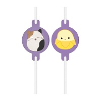 Cannucce Squishmallows - confezione da 6
