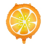 Palloncino a fetta d'arancia 35 cm