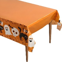 Tovaglia di Halloween Boo di 1,83 x 1,32 m