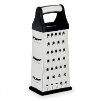 Grattugia multifunzionale in acciaio di 21,5 cm