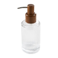 Dispenser di sapone rigato, 18 cm