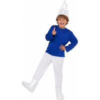 Costume da folletto blu per bambino