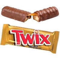 Twix al cioccolato al latte e caramello 50 g - 25 unità