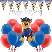 Kit di decorazioni per festa Patrulla Canina - 23 pezzi
