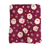 Copriletto Natalizio di Babbo Natale 1,50 x 1,25 m