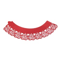 Pirottini per cupcakes con cuori - PME - 12 unità