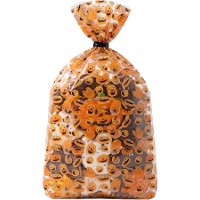 Borsa per dolci di festa con zucche 24,1 x 10 cm - 20 unità