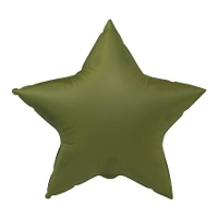 Palloncino stella opaco da 45 cm - 1 unità
