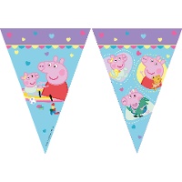 Bandierina Peppa Pig 'Amore'